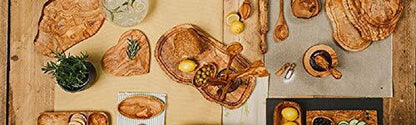 Olive Wood Cutting Board/Cheese Board, 14" L
