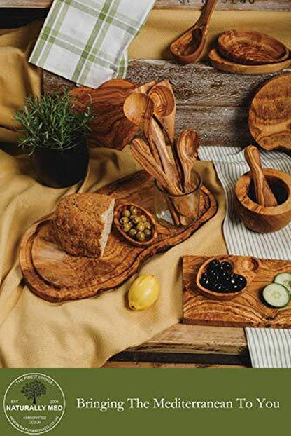 Olive Wood Cutting Board/Cheese Board, 14" L