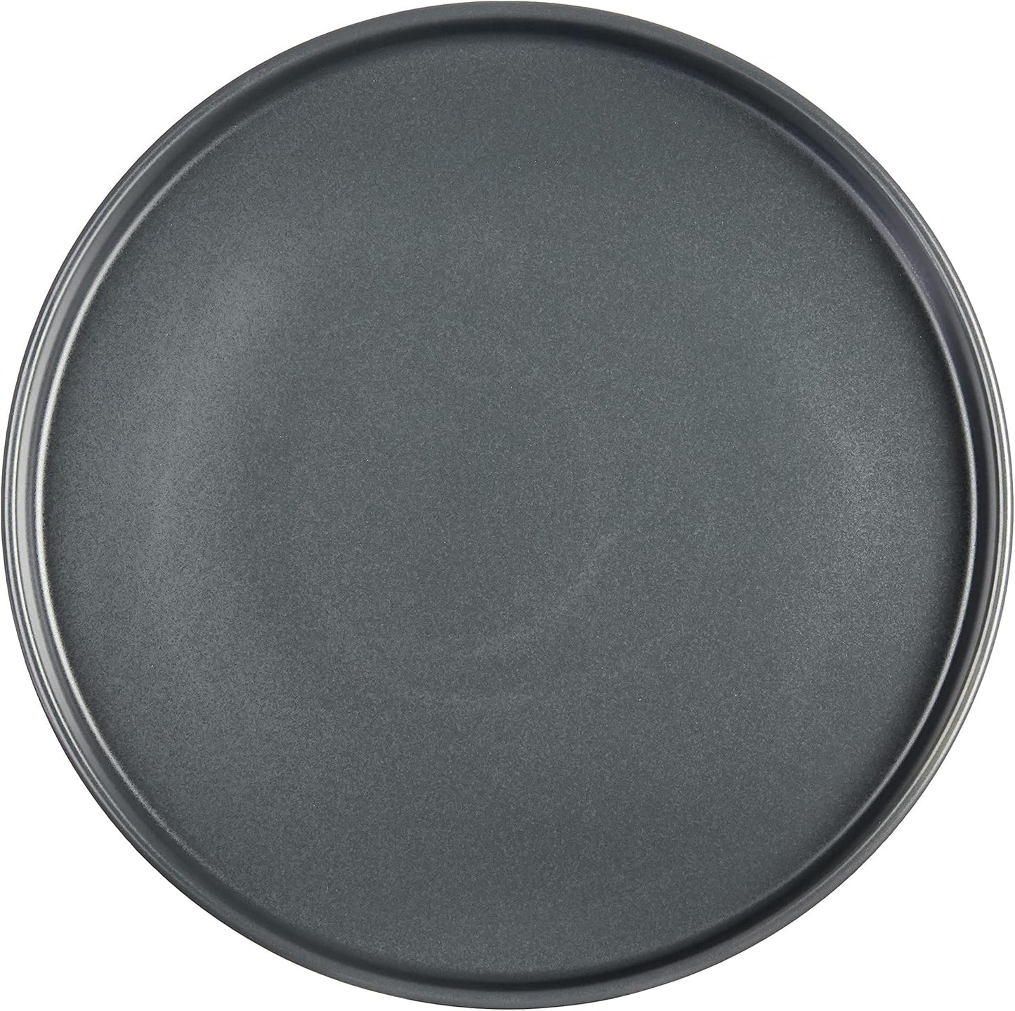 Coupe - Celina Stoneware round Dinner Plates Set, 4-Piece, Grey Matte